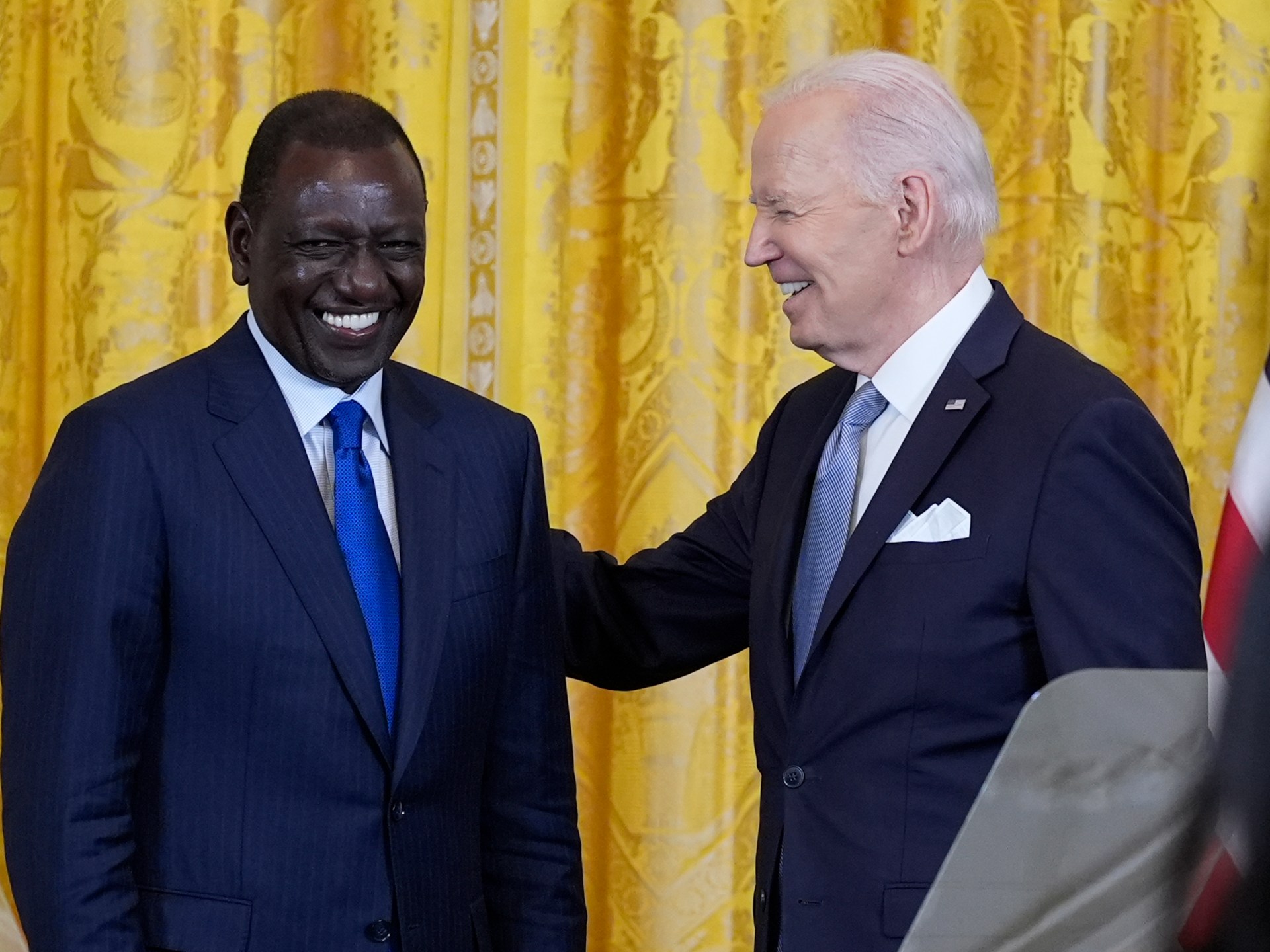 Featured image for "Obama Joins Biden in Honoring Kenya's Ruto at State Dinner"
