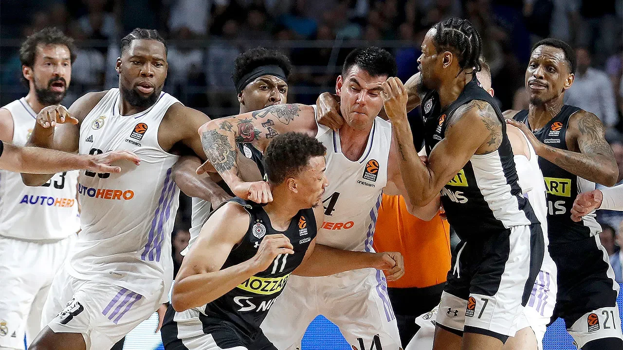 EuroLeague Playoffs Erupt in Wild Brawl, NBA Players Involved
