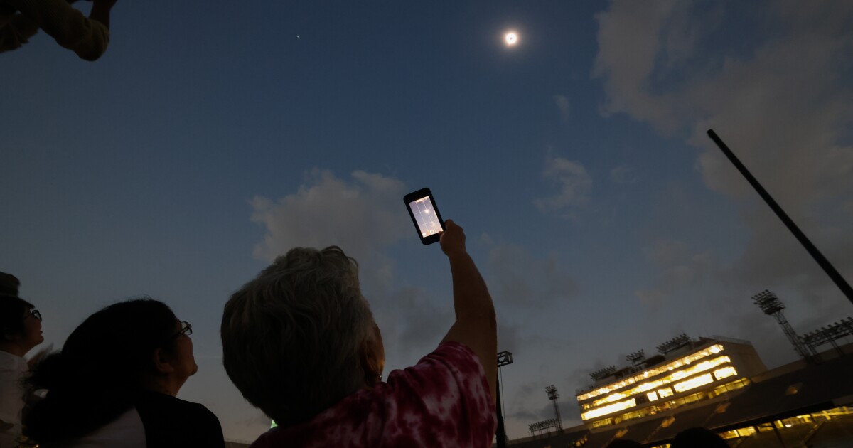 Featured image for "North Texas Captures Stunning Images of Total Eclipse"
