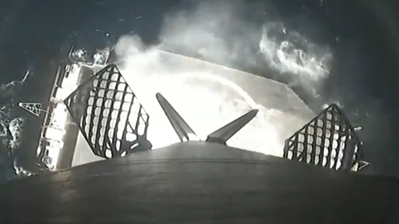 SpaceX successfully launches 47 Starlink satellites and lands rocket at sea.