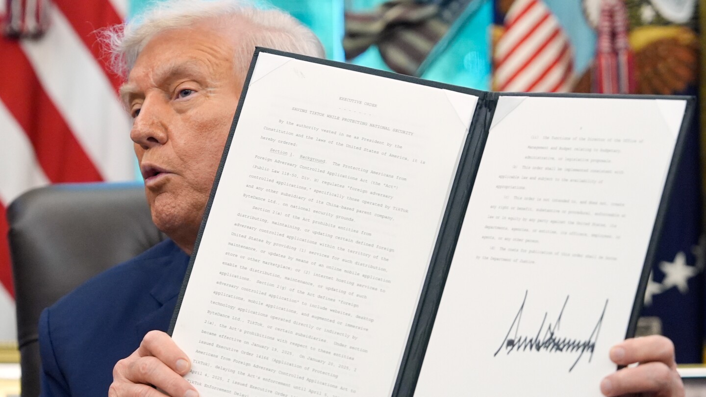 Featured image for Trump Signs Executive Order to Facilitate TikTok's U.S. Ownership Deal