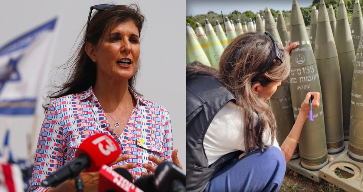 Nikki Haley's Controversial Message on Israeli Artillery Shell