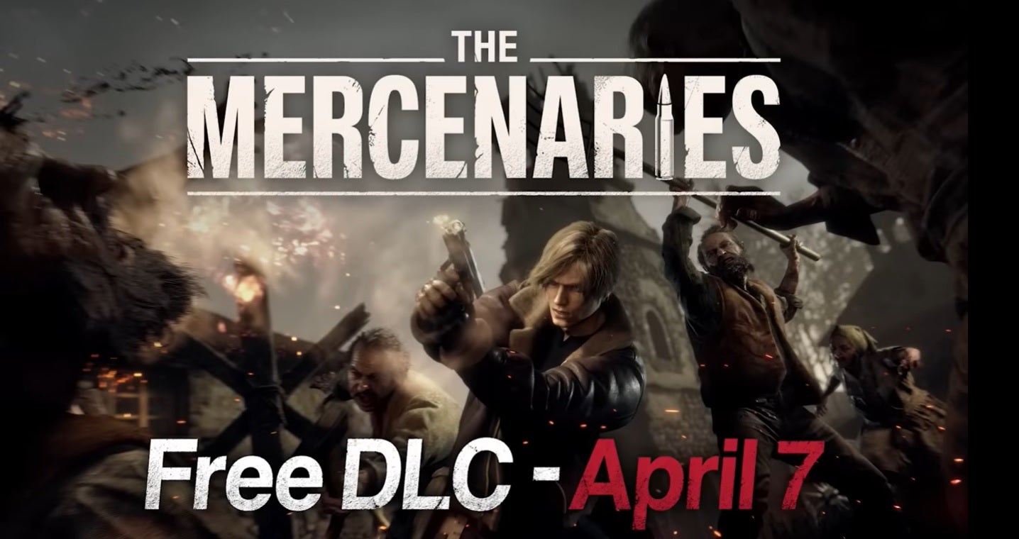 "The Mercenaries" mode in Resident Evil 4 remake to launch on April 7th.