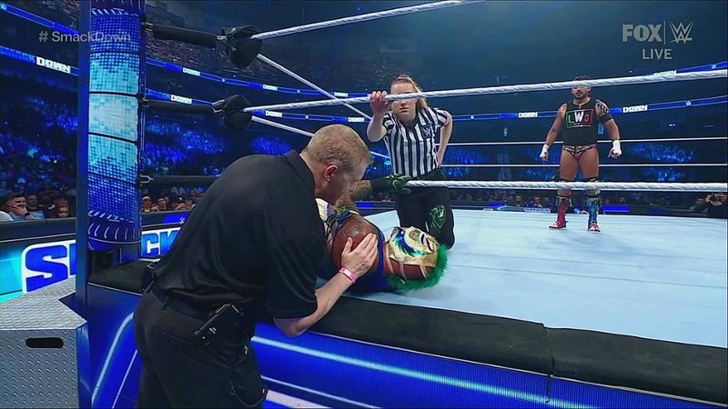 "Rey Mysterio's Injury Alters U.S. Title Invitational, Santos Escobar Emerges Victorious"