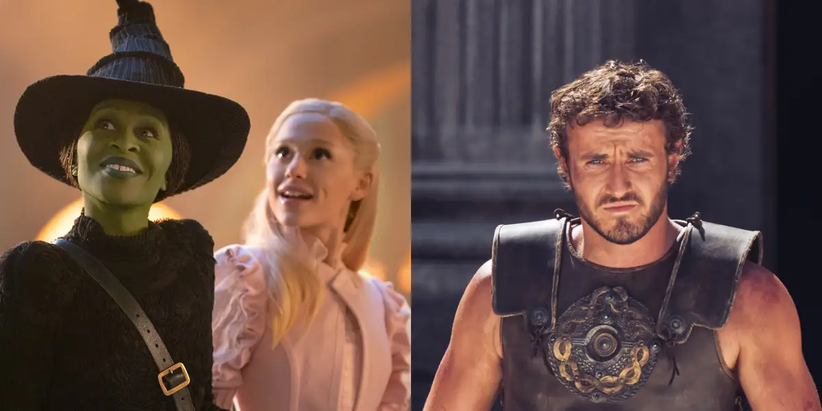 'Wicked' vs. 'Gladiator II': The Ultimate Weekend Showdown