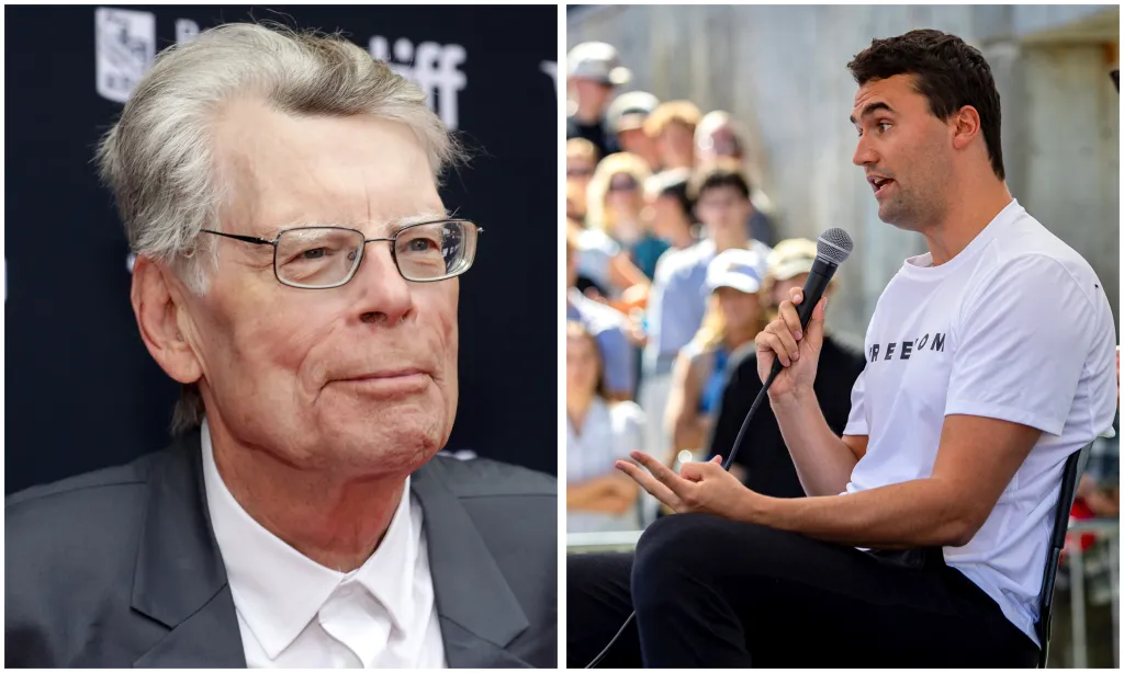 Featured image for Stephen King apologizes for controversial Charlie Kirk comment