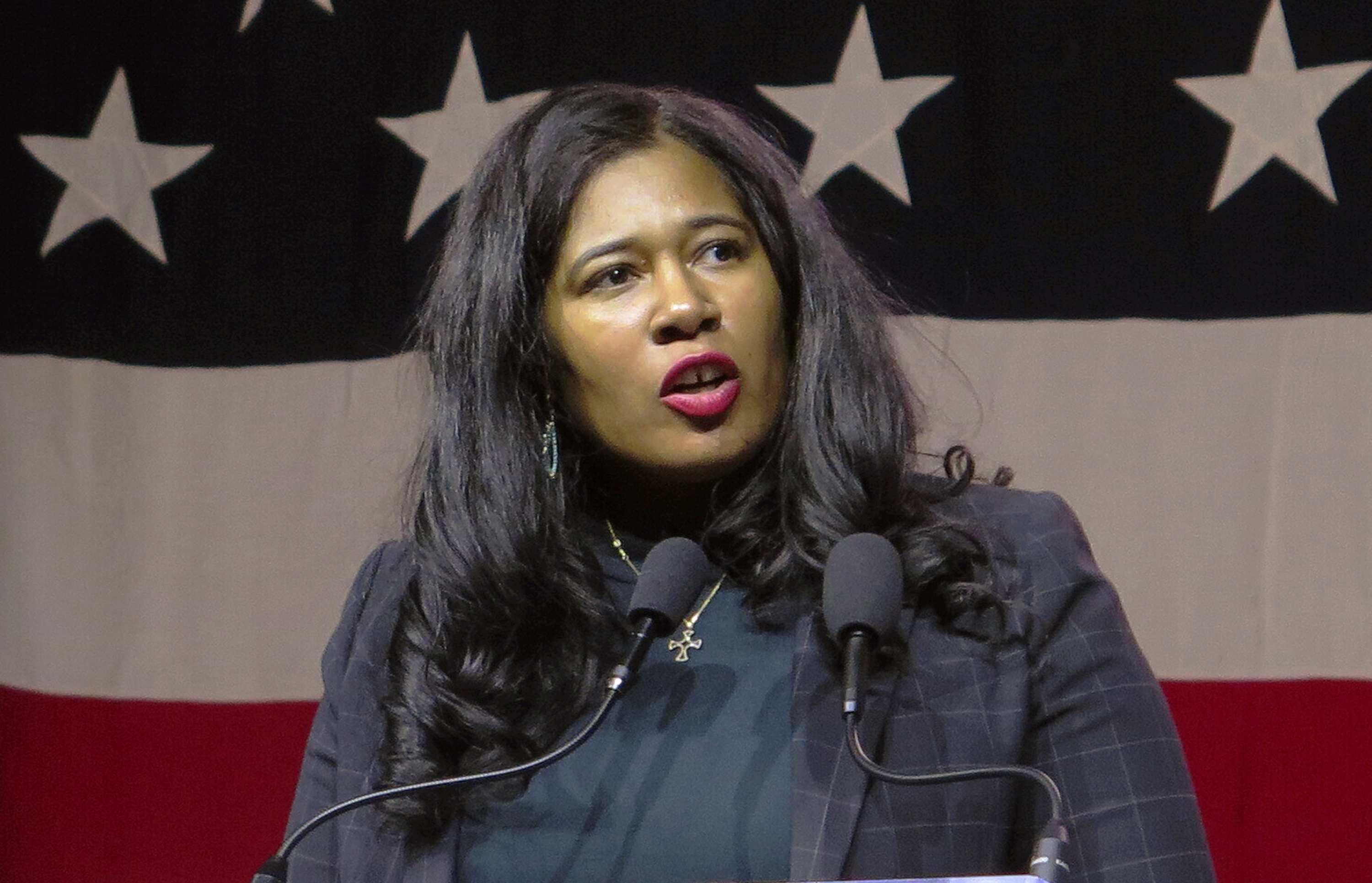 Featured image for "Michigan Judge Affirms Ouster of Kristina Karamo in GOP Leadership Dispute"