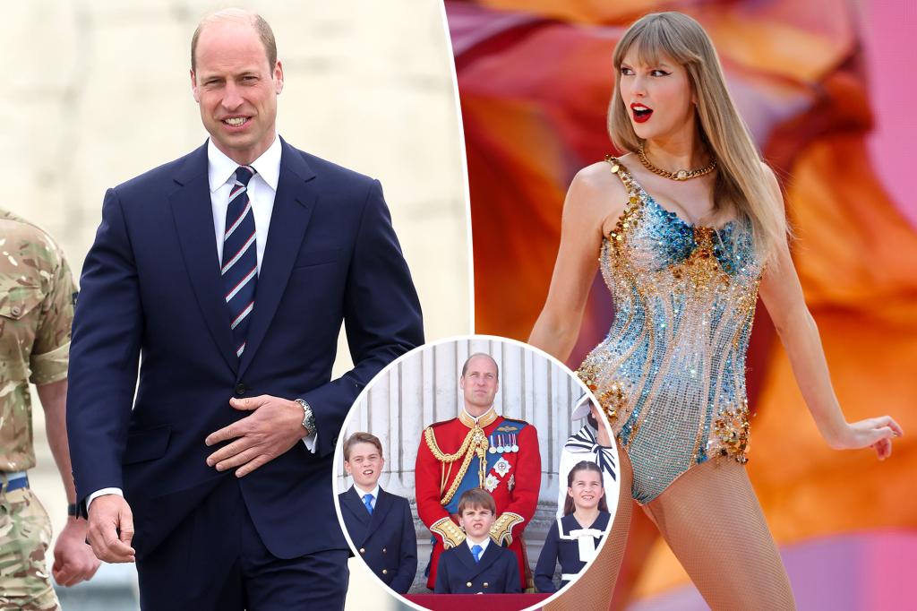 Prince William Celebrates Birthday with Kids at Taylor Swift's London Concert
