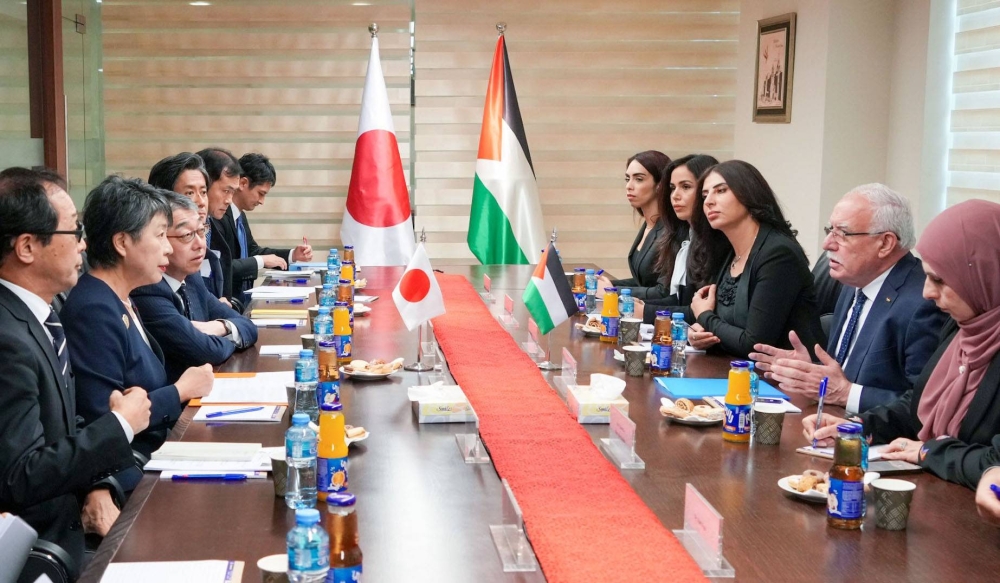 Japan Increases Humanitarian Aid to Palestinians with $65 Million Boost