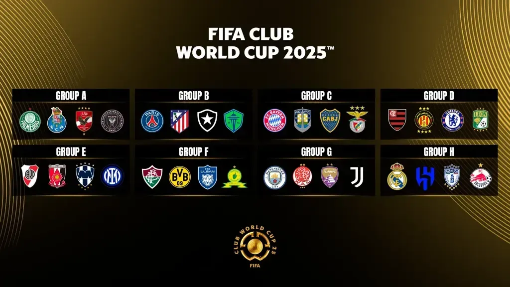 2025 Club World Cup Draw: Groups Announced for U.S. Tournament