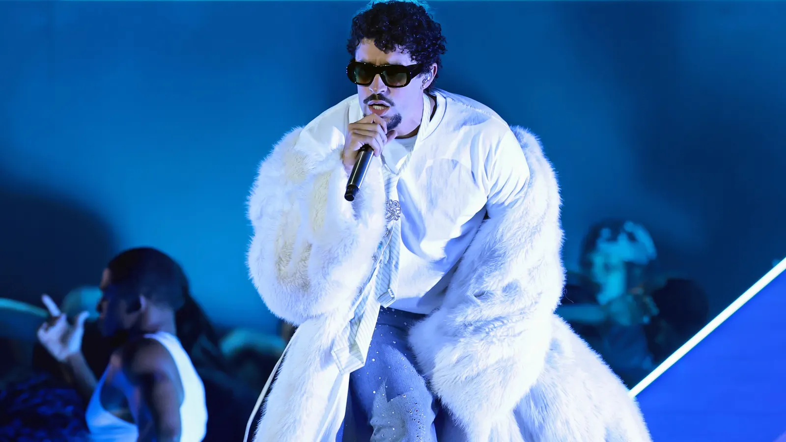 Featured image for Americans Divided Along Political Lines Over Bad Bunny's Super Bowl Performance