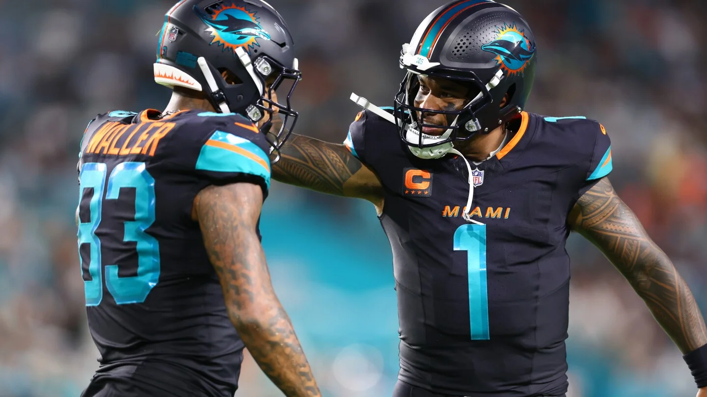 Waller says Tua's on-field struggles may reflect lingering brain-injury trauma