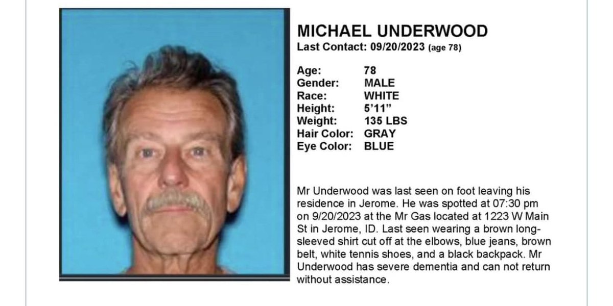 "Jerome Police Find Missing Man's Body in Canal, Ending Search"