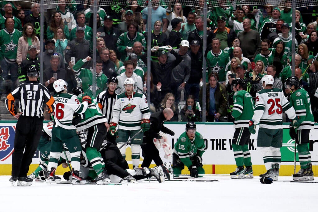 Featured image for Revisiting the Rulebook: Matt Dumba's Hit on Joe Pavelski.