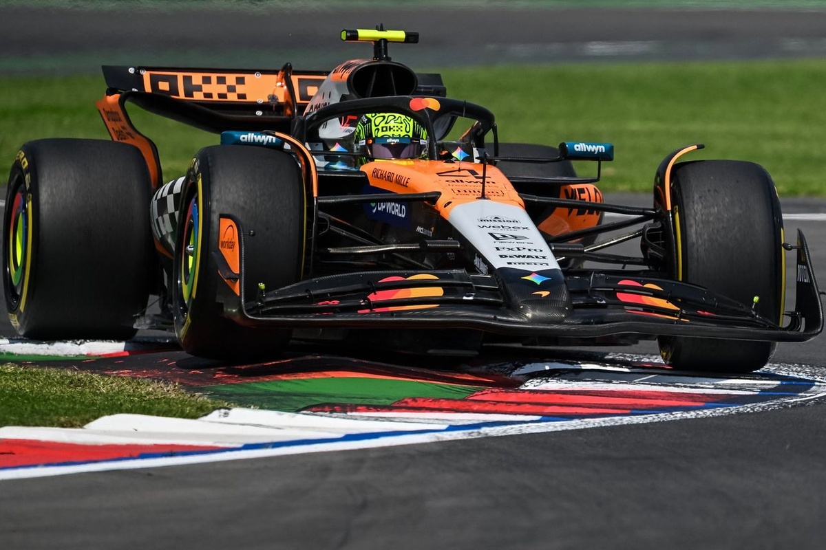 Featured image for Lando Norris Tops FP3 at Mexico GP, Surpassing Lewis Hamilton