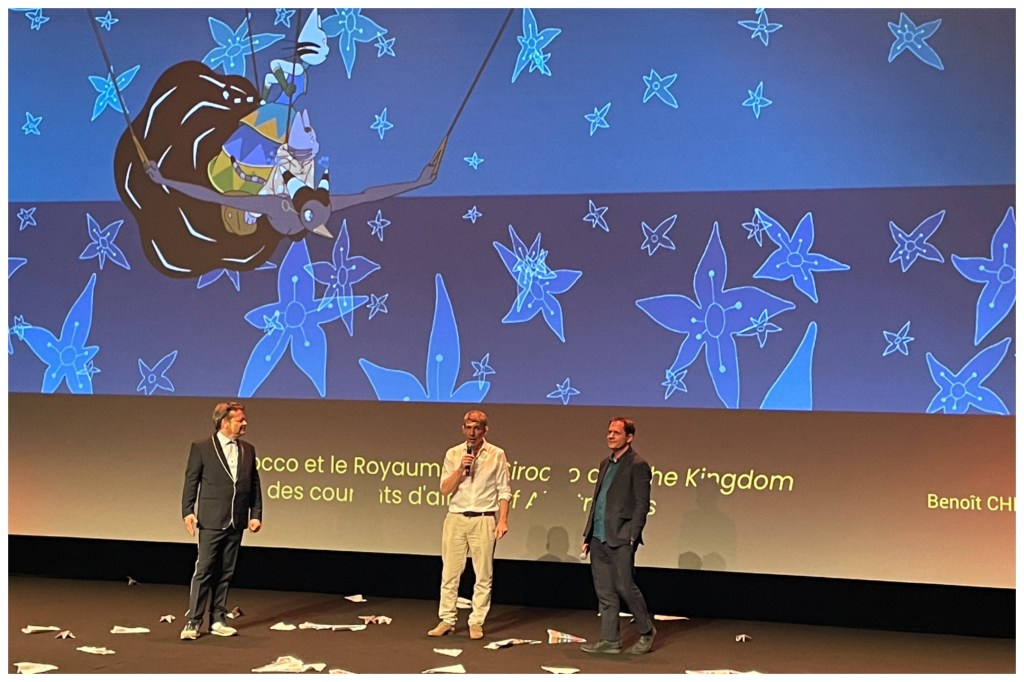 Defiant positivity at Annecy Animation Fest amidst French stabbing tragedy.
