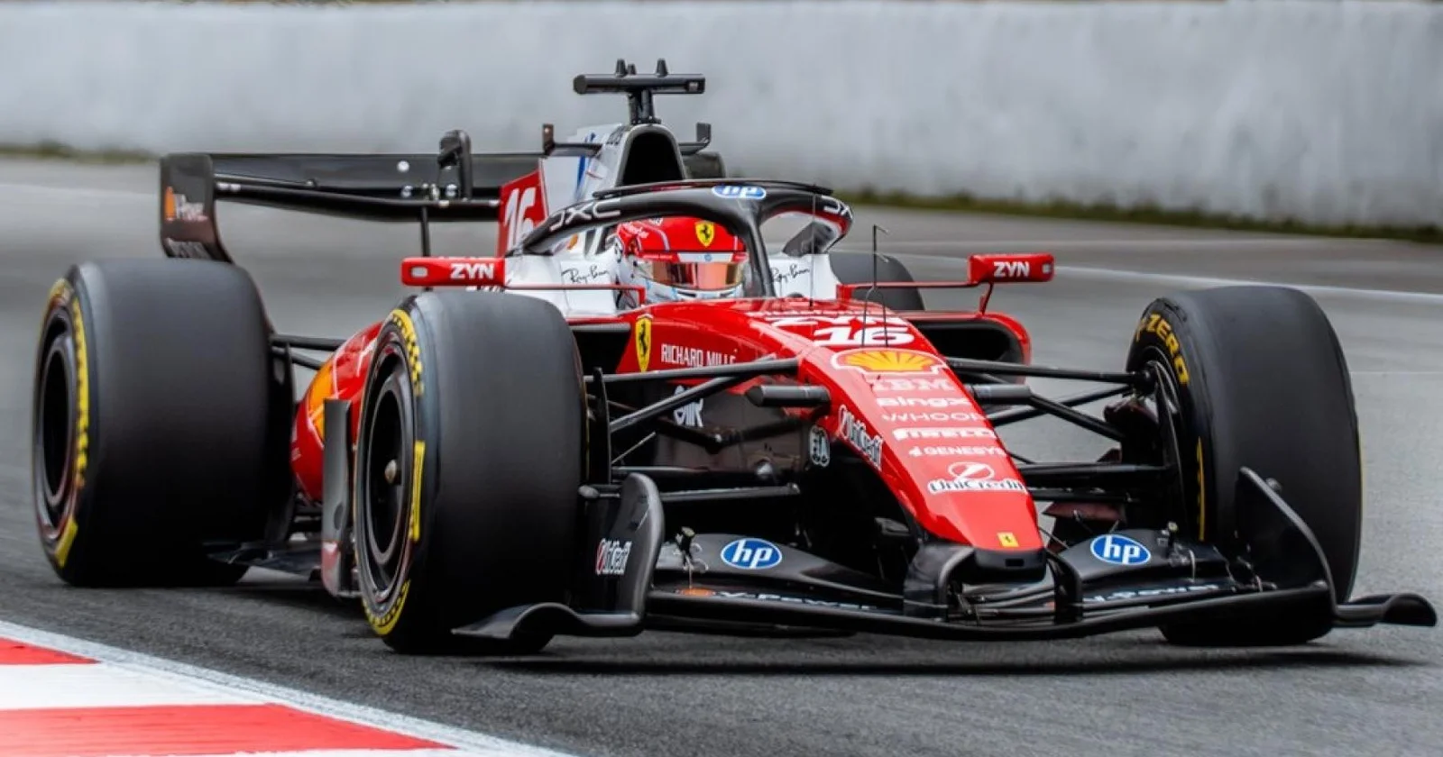 Leclerc tops final Barcelona morning session as Ferrari lead pre-season test