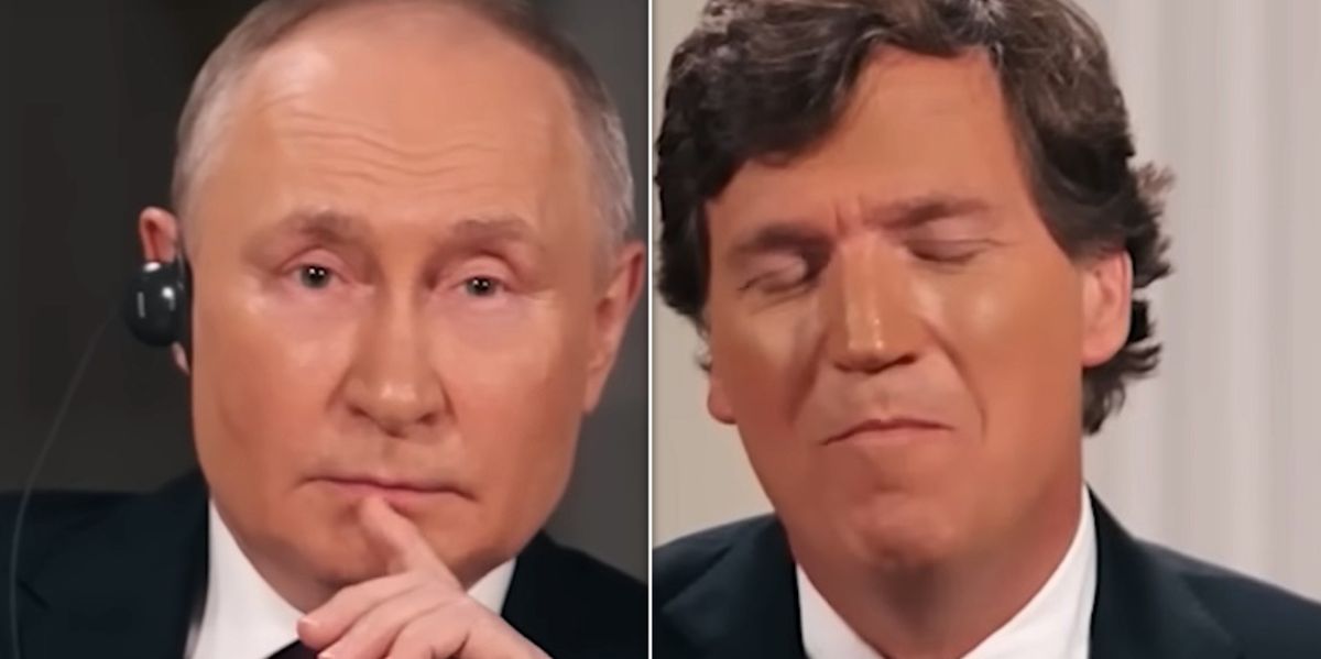 "Putin Criticizes Tucker Carlson's Soft Interview Approach"