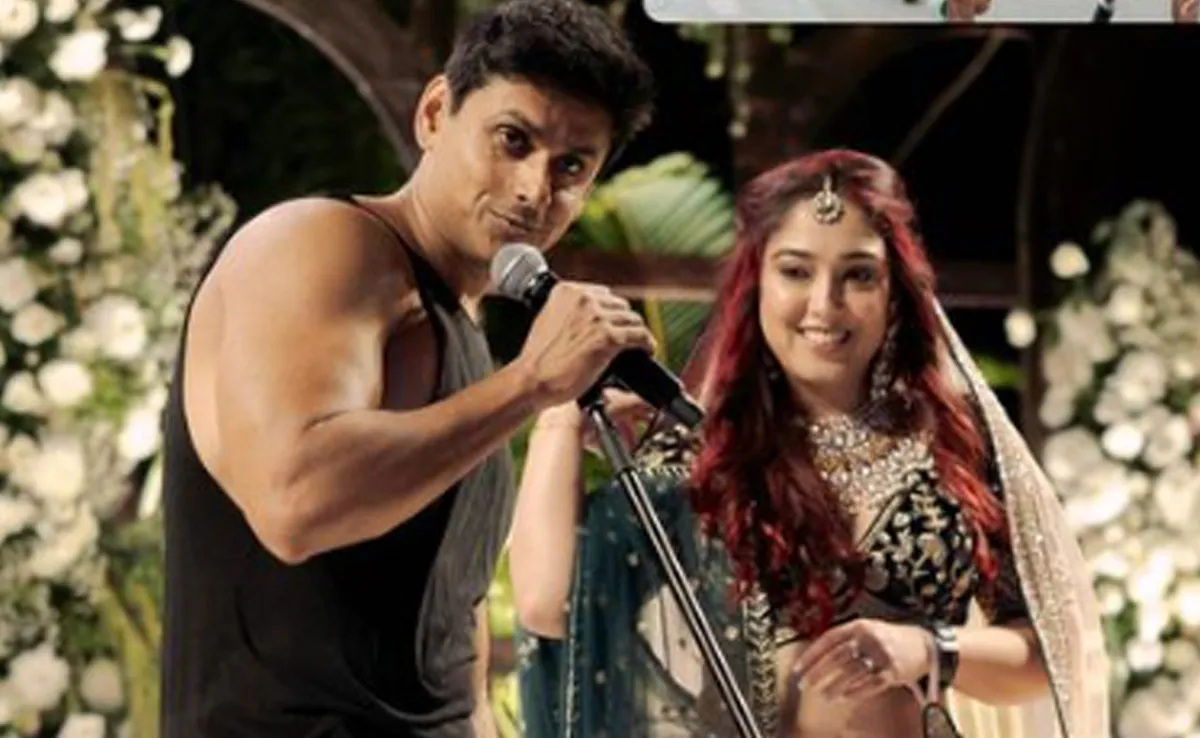 "Ira Khan's Unique Take on Nupur Shikhare's Casual Wedding Attire"