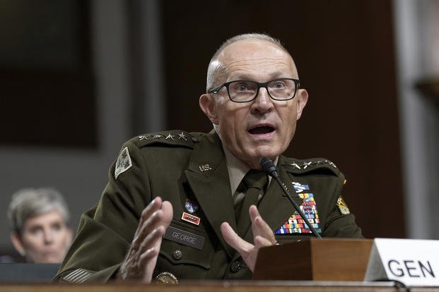 Featured image for "Uncertainty Surrounds Army Fitness Test as Nominee Testifies and Senate Plans Clash"