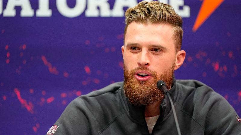 Featured image for Travis Kelce and Taylor Swift Weigh In on Harrison Butker's Controversial Speech