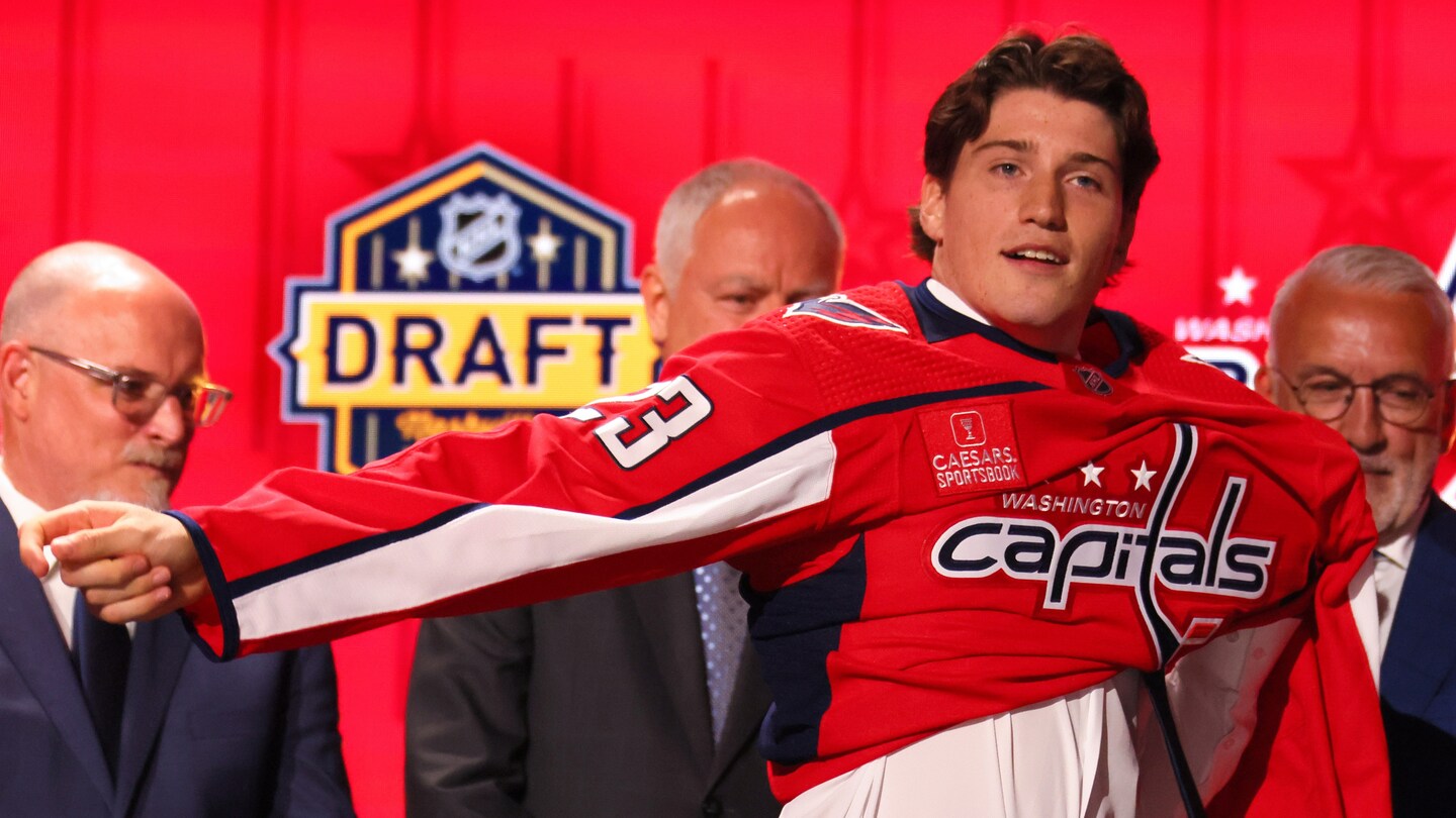 Featured image for Washington Capitals Secure Promising Talent in Ryan Leonard at NHL Draft