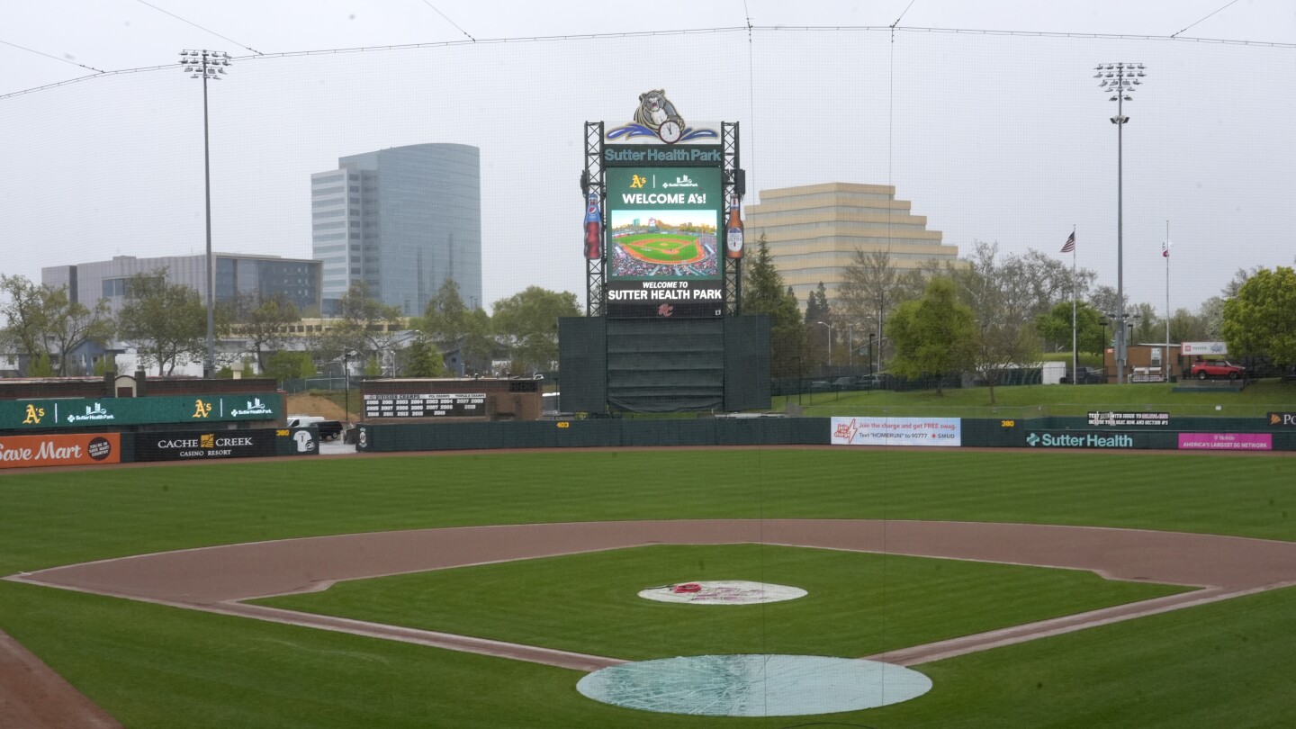 Oakland A's to Temporarily Play at Sacramento's Minor League Park