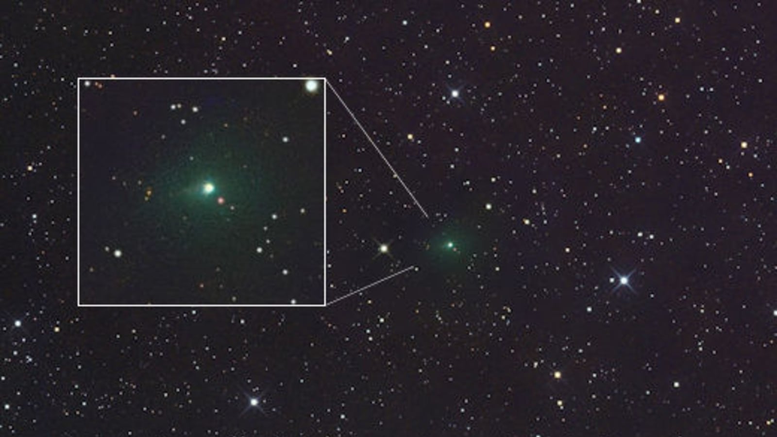 Featured image for Interstellar Comet 3I/ATLAS Turns Green, Surprising Astronomers