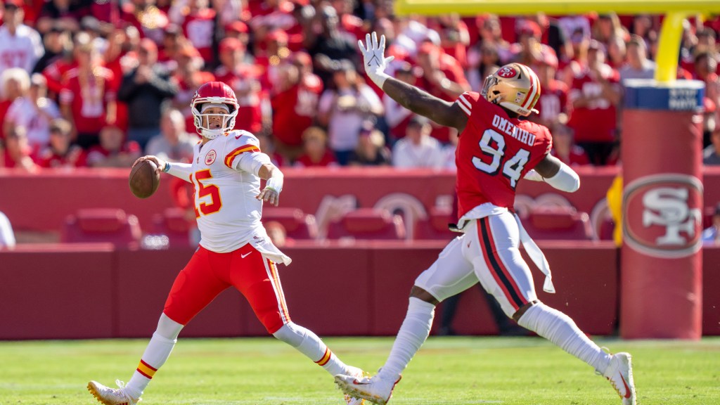 Featured image for Charles Omenihu brings defensive boost to Chiefs after trade.