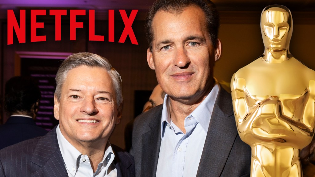 Featured image for "Netflix's Ted Sarandos Affirms Unchanged Film Strategy Post Scott Stuber's Departure"
