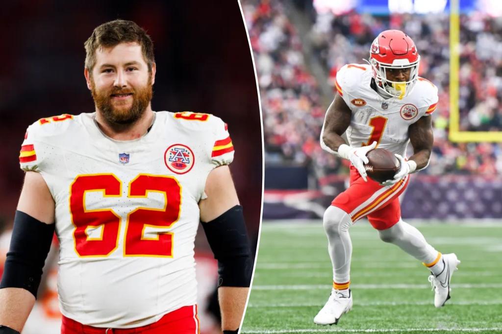 Featured image for "Super Bowl 2024 Injury Update: Chiefs' Joe Thuney Out, Jerick McKinnon Questionable"