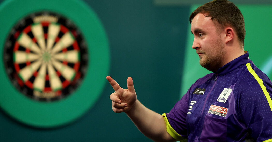 "16-Year-Old Darts Sensation Luke Littler Defies Odds to Reach PDC World Final"