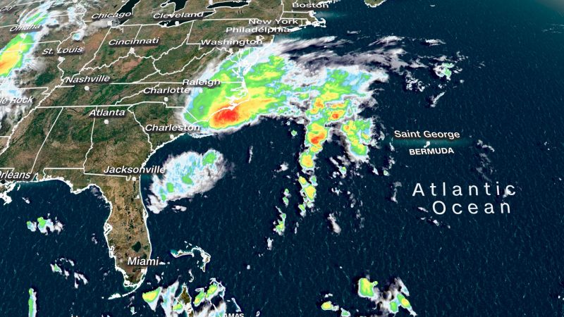 Tropical Storm Ophelia Threatens East Coast with Wet and Windy Weekend