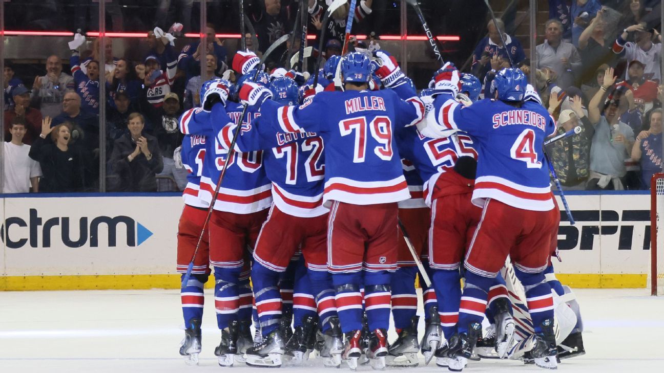 Featured image for Goodrow's OT Heroics Propel Rangers to Thrilling Game 2 Win