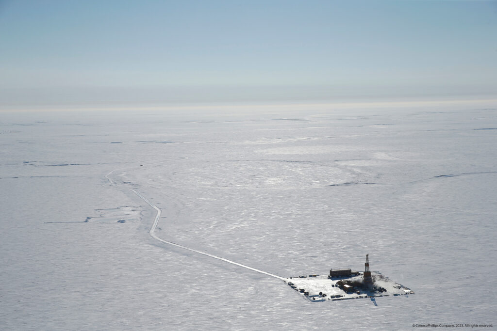 Judge approves ConocoPhillips' road work for Arctic drilling project.
