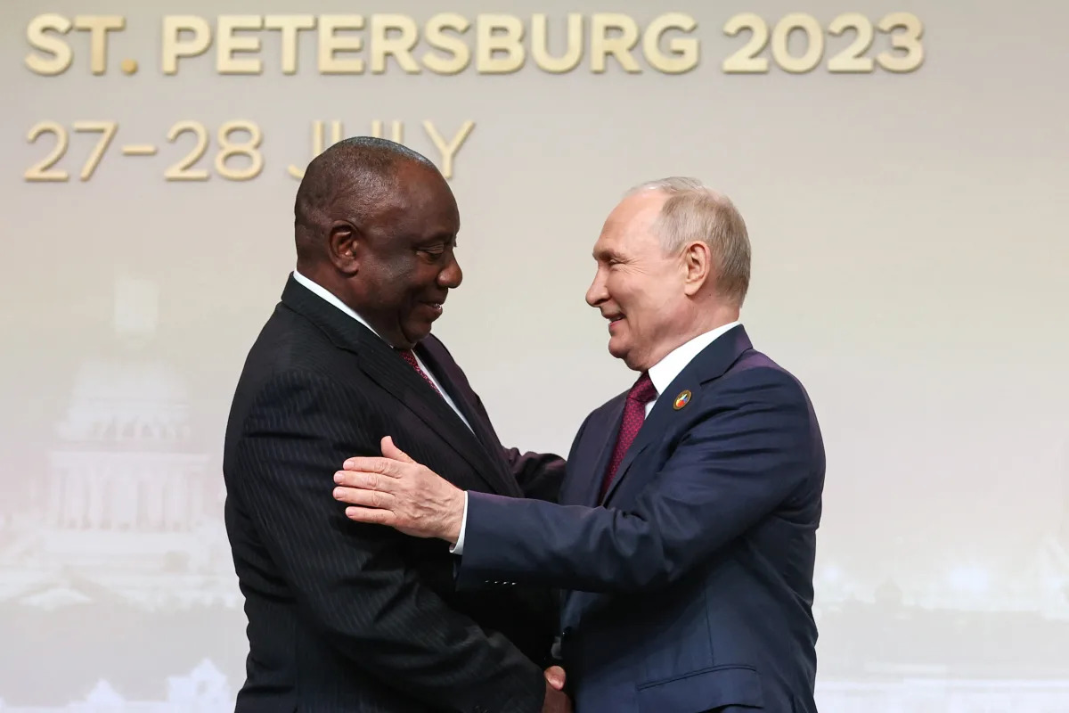 "Controversy Surrounds Putin's Absence from South Africa Summit"