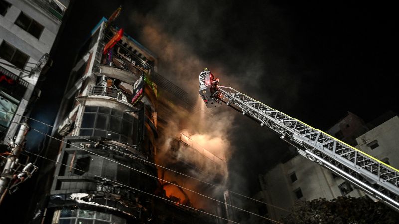 Featured image for "Deadly Inferno: Bangladesh Mall Fire Claims 43 Lives"