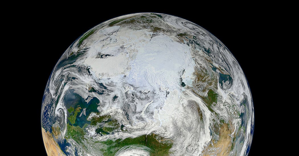 Featured image for Human Groundwater Pumping Alters Earth's Axis