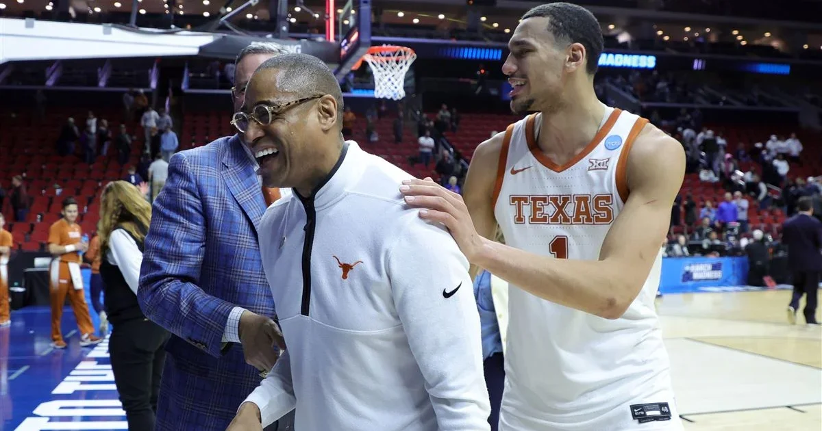 Dylan Disu ignites Texas to Sweet 16 with stunning performance.
