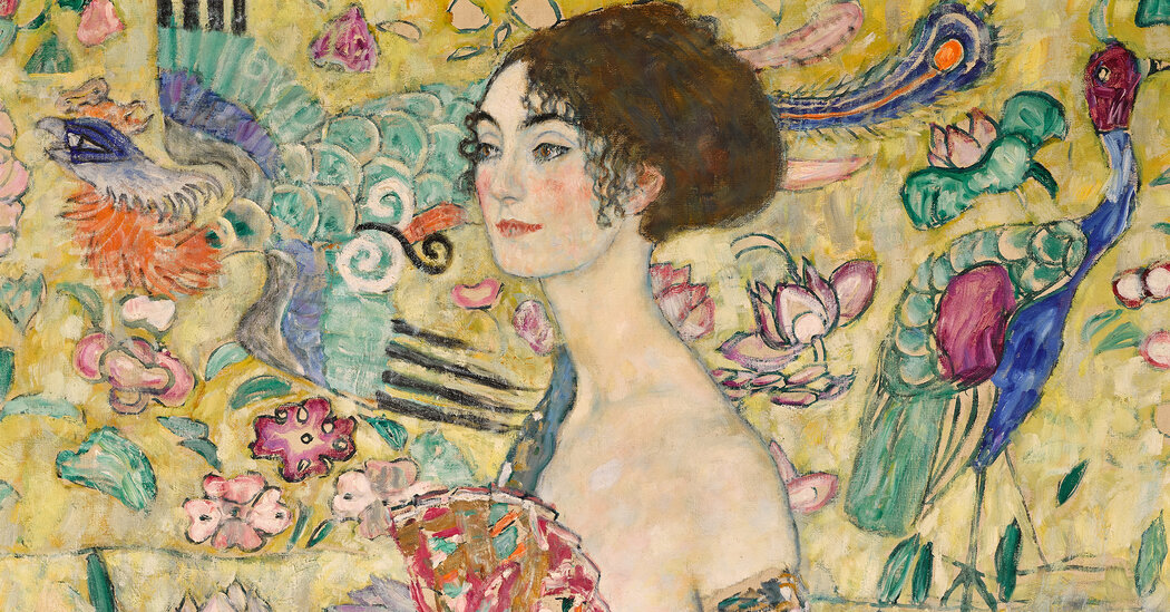 Featured image for Klimt's 'Lady With a Fan' Sets Auction Records, Sells for $108.4 Million.