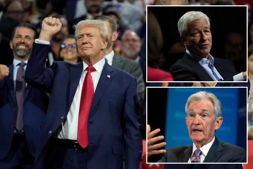Trump Considers Dimon for Treasury, Won't Oust Fed's Powell