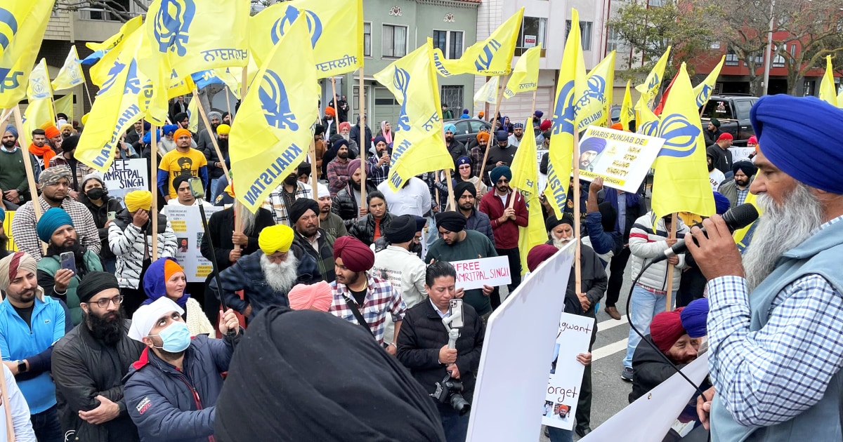 Featured image for Amritpal Singh's Controversies Spark Protests and Manhunt in India