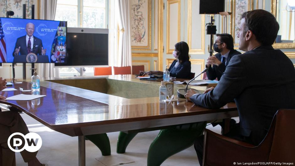 Macron and Biden discuss global relations and tensions.
