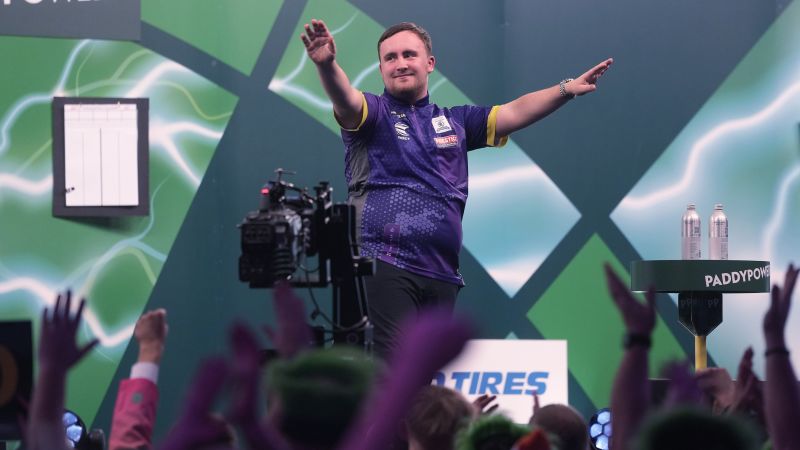 "Teen Sensation Luke 'The Nuke' Littler Aims for Millionaire Status with World Darts Championship Ambitions"