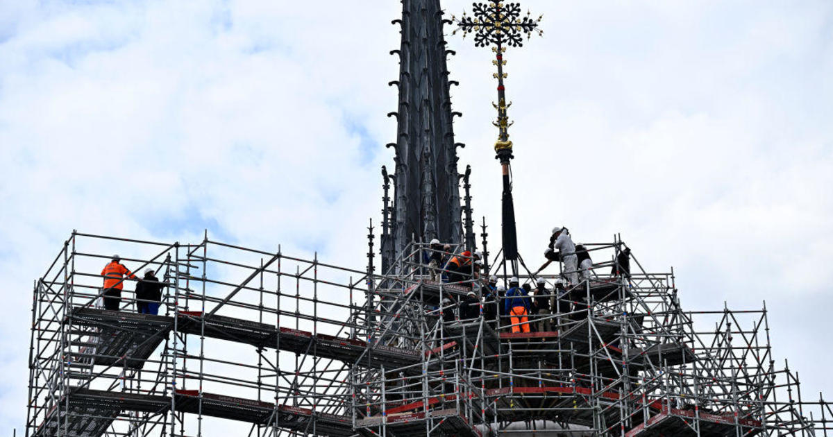 Notre Dame Cross Restored 5 Years After Fire