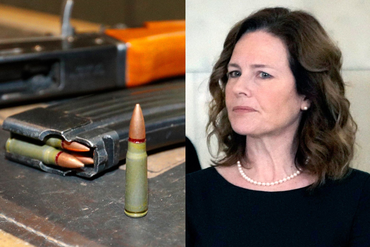 Featured image for "Supreme Court's Amy Coney Barrett to Rule on Bump Stock Ban"