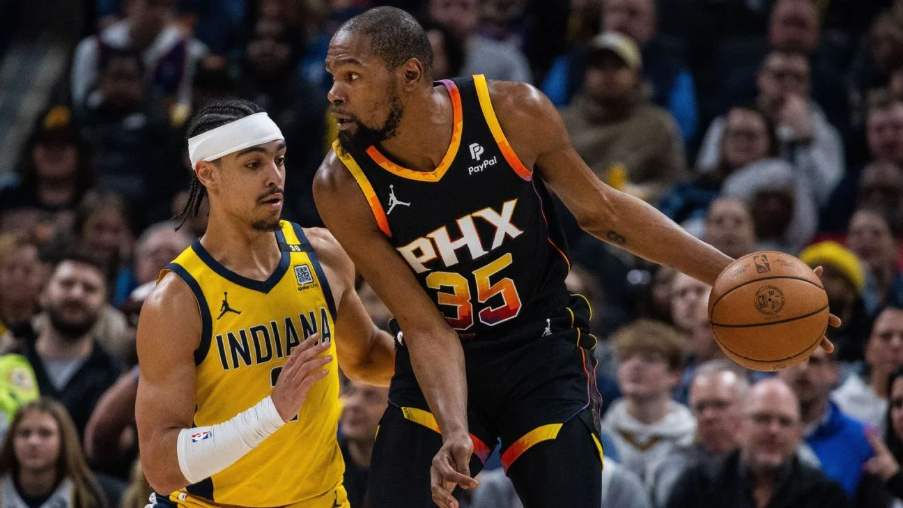 Kevin Durant Sidelined for 2 Weeks with Calf Strain