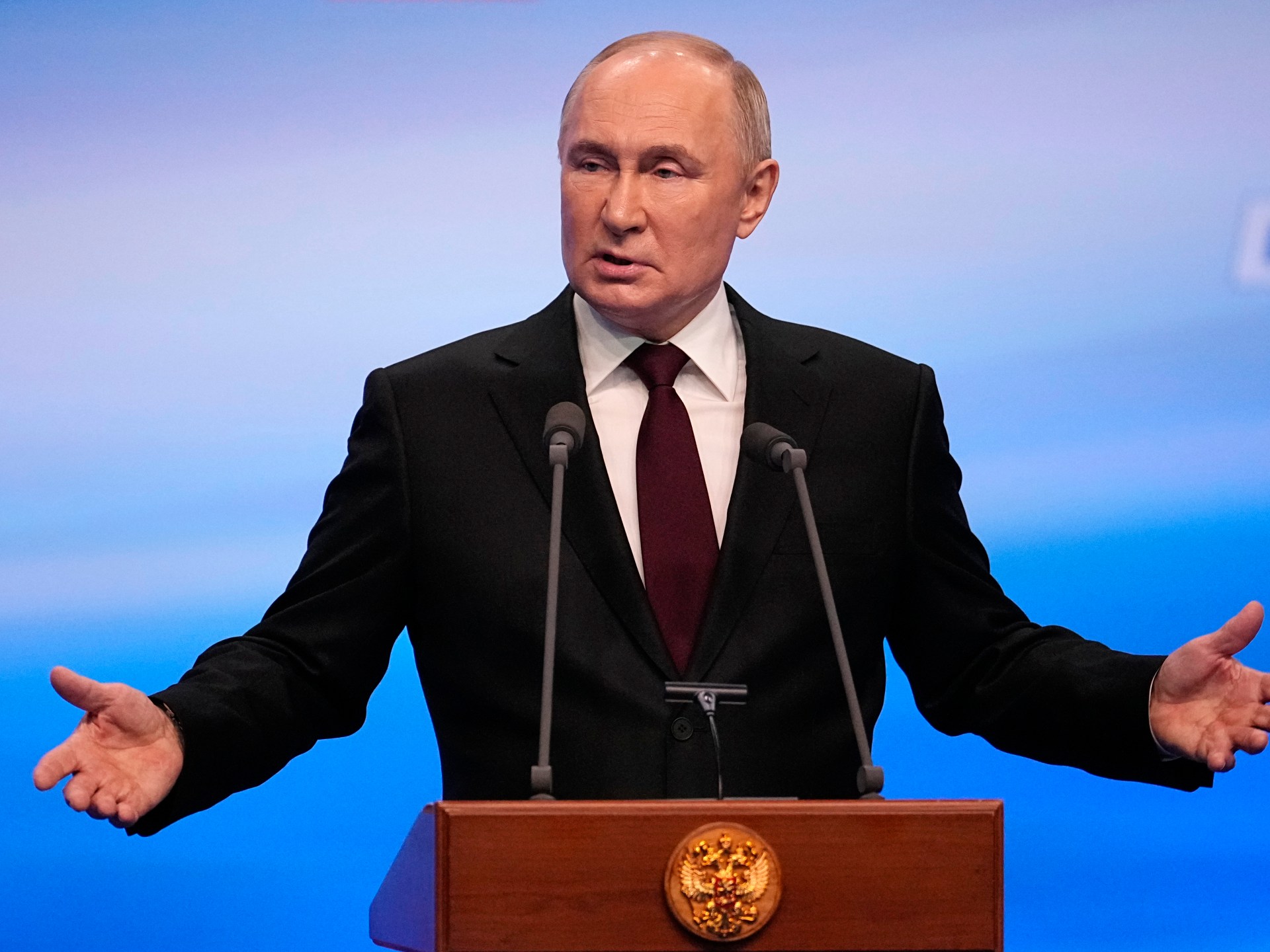"Putin's Unchallenged Victory: Examining Russia's Controversial Election"