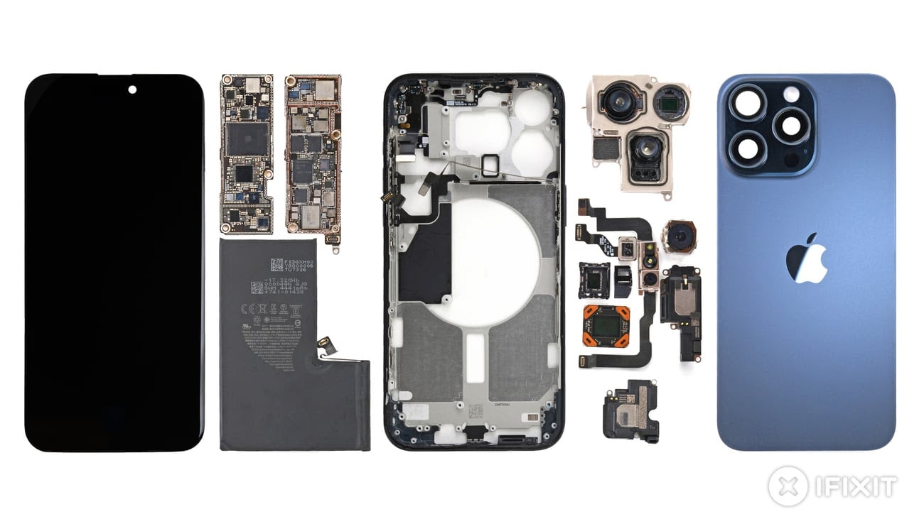"Teardowns and Analysis Unveil Mixed Bag of Design Decisions and Repairability for iPhone 15 Series"