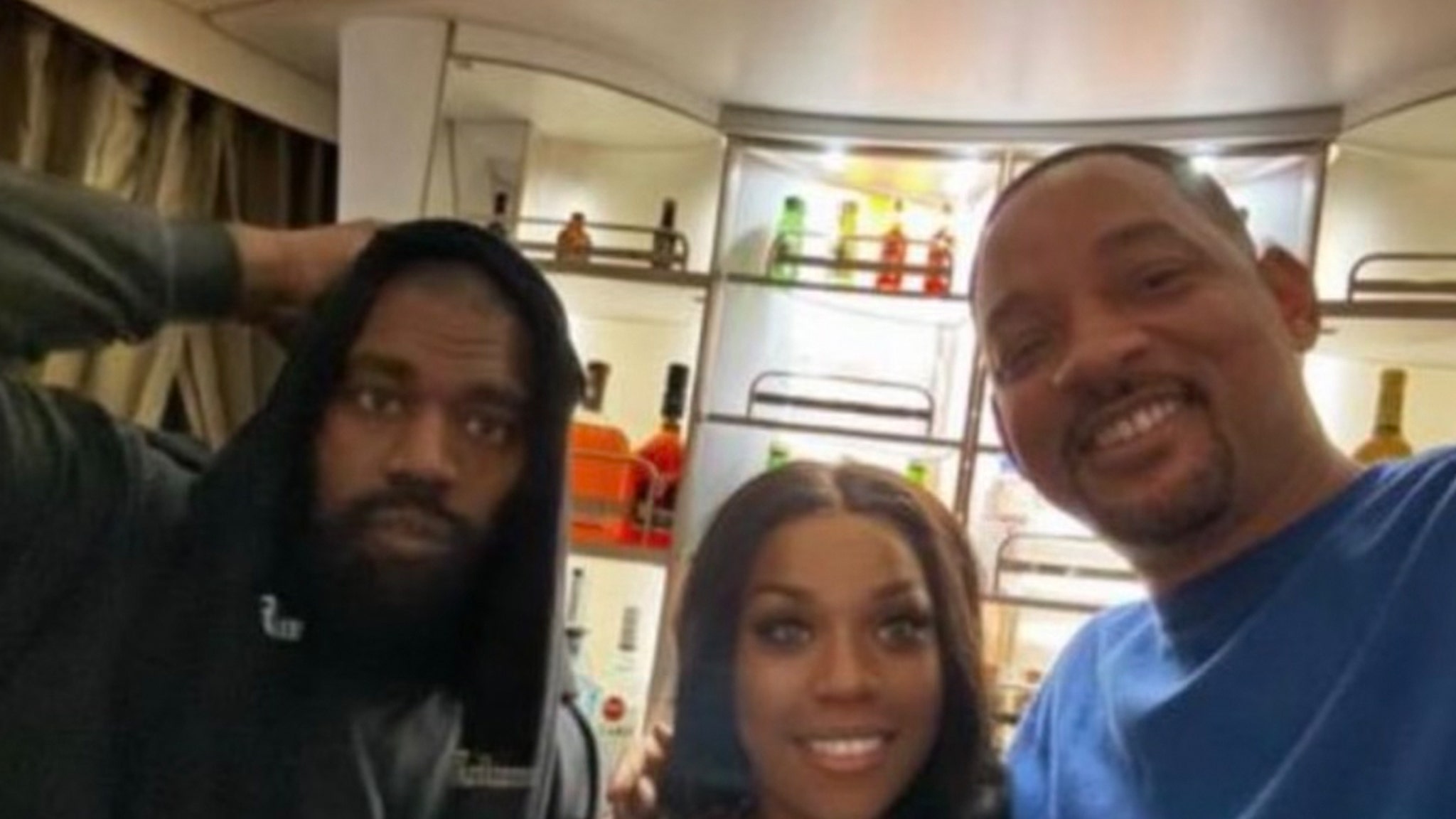 Featured image for Kanye West and Will Smith's Surprise Encounter on International Flight